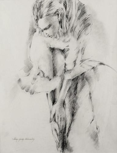 Drawing Artist Halina Guźda-Otwinowska