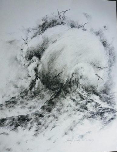 Drawing Artist Halina Guźda-Otwinowska