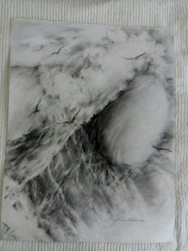 Drawing Artist Halina Guźda-Otwinowska
