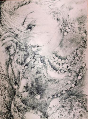 Drawing Artist Halina Guźda-Otwinowska